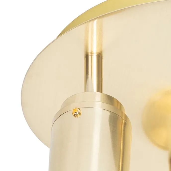 Moderner Badstrahler Messing 3-flammig IP44 - Ducha