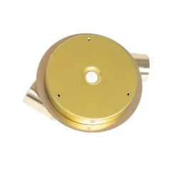 Moderner Badstrahler Messing 2-flammig IP44 - Ducha