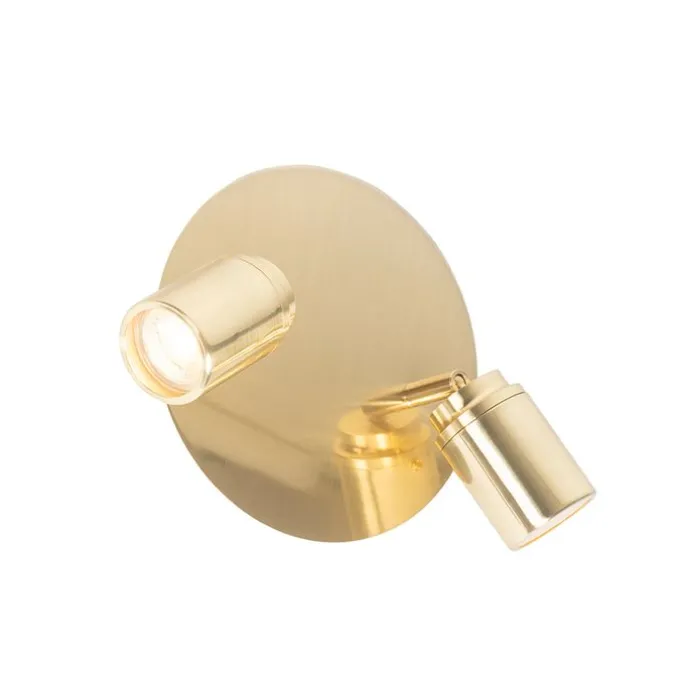 Moderner Badstrahler Messing 2-flammig IP44 - Ducha