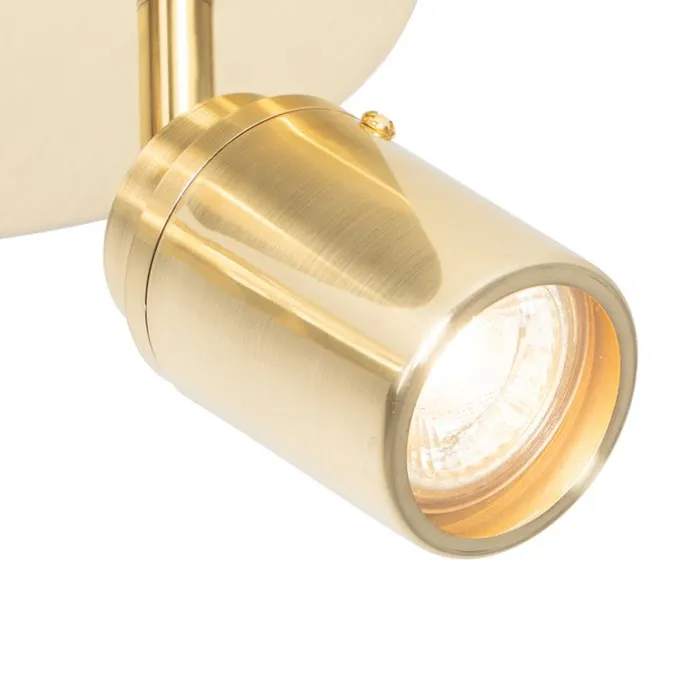 Moderner Badstrahler Messing 2-flammig IP44 - Ducha