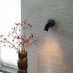 Moderner Badstrahler schwarz IP44 - Ducha