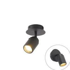 Moderner Badstrahler schwarz IP44 - Ducha