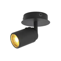 Moderner Badstrahler schwarz IP44 - Ducha