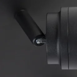 Moderner Badstrahler schwarz 3-flammig IP44 - Ducha