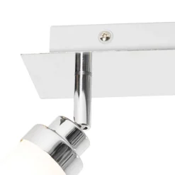 Moderner Badstrahler Stahl 2-flammig IP44 - Japie