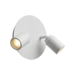 Moderner Badstrahler weiß 2-flammig IP44 - Ducha