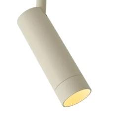 Moderner beiger Strahler für 1-Phasen-Schienensystem GU10 35mm - Iconic Jeana Luxe