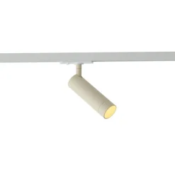 Moderner beiger Strahler für 1-Phasen-Schienensystem GU10 35mm - Iconic Jeana Luxe