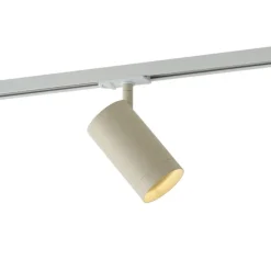 Moderner beiger Strahler für 1-Phasen-Schienensystem GU10 70mm - Iconic Jeana Luxe