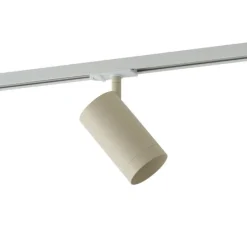 Moderner beiger Strahler für 1-Phasen-Schienensystem GU10 70mm - Iconic Jeana Luxe