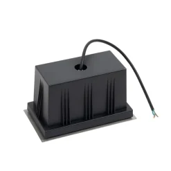 Moderner Bodenstrahler aus Stahl, 2-flammig, verstellbar, IP65 – Oneon