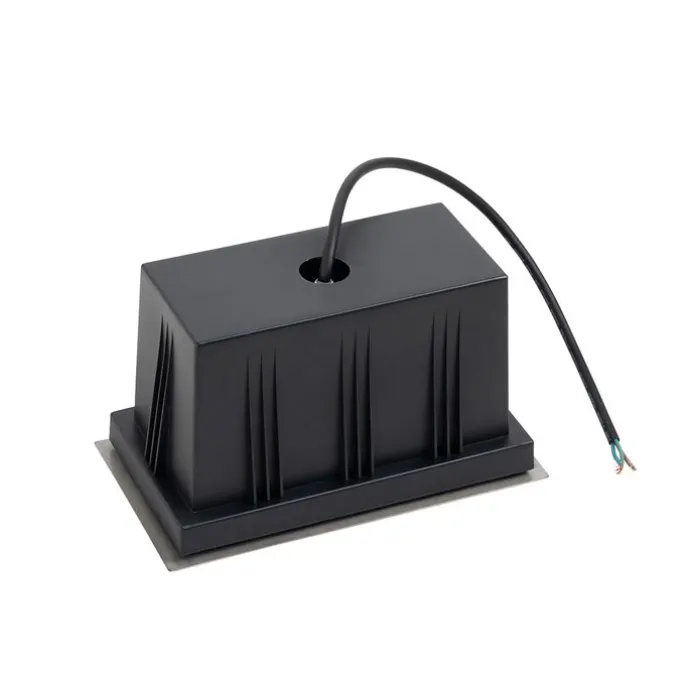 Moderner Bodenstrahler aus Stahl, 2-flammig, verstellbar, IP65 – Oneon