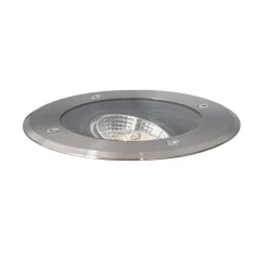 Moderner Bodenstrahler für den Außenbereich aus Stahl AR70, verstellbar, IP65 – Delux