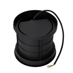 Moderner Bodenstrahler schwarz 3-flammig IP65 - Tribus