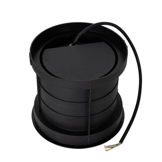 Moderner Bodenstrahler schwarz 3-flammig IP65 - Tribus