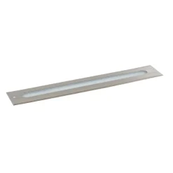 Moderner Bodenstrahler Stahl 50 cm inkl. LED IP65 - Eline