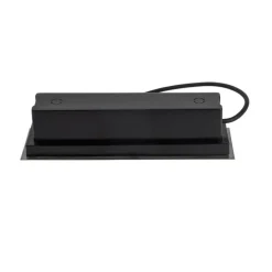 Moderner Bodenstrahler Stahl 30 cm inkl. LED IP65 - Eline