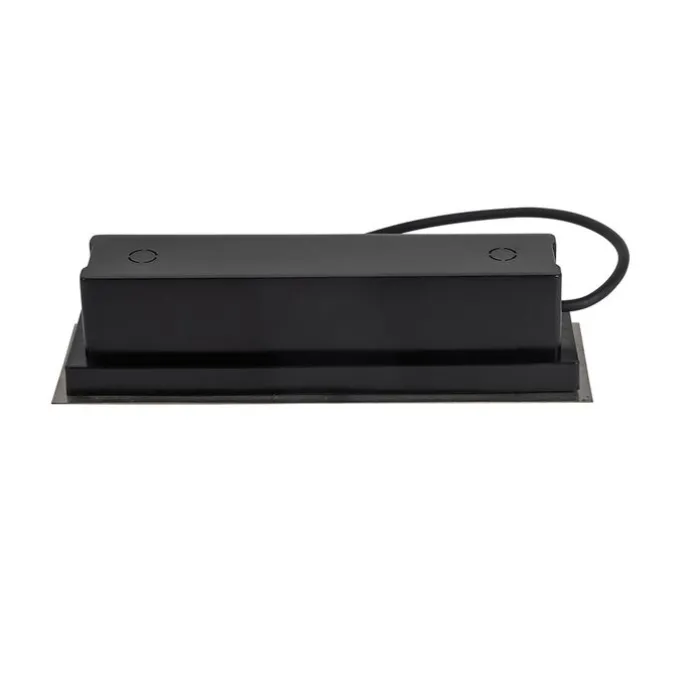 Moderner Bodenstrahler Stahl 30 cm inkl. LED IP65 - Eline