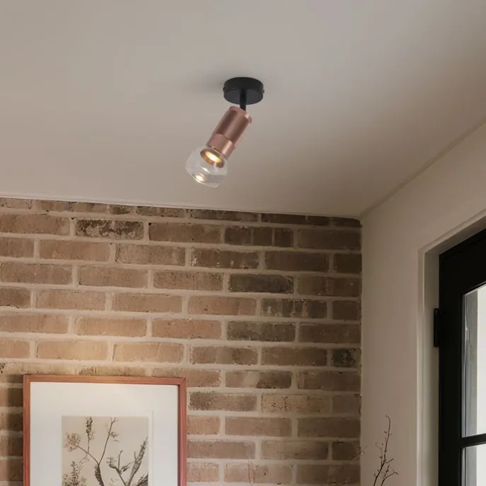 Moderner Deckenspot Dark Bronze Verstellbar - Veerle