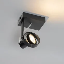 Moderner Deckenspot schwarz verstellbar GU10 50mm - Master