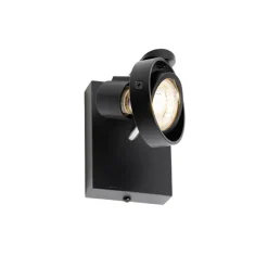 Moderner Deckenspot schwarz verstellbar GU10 50mm - Master