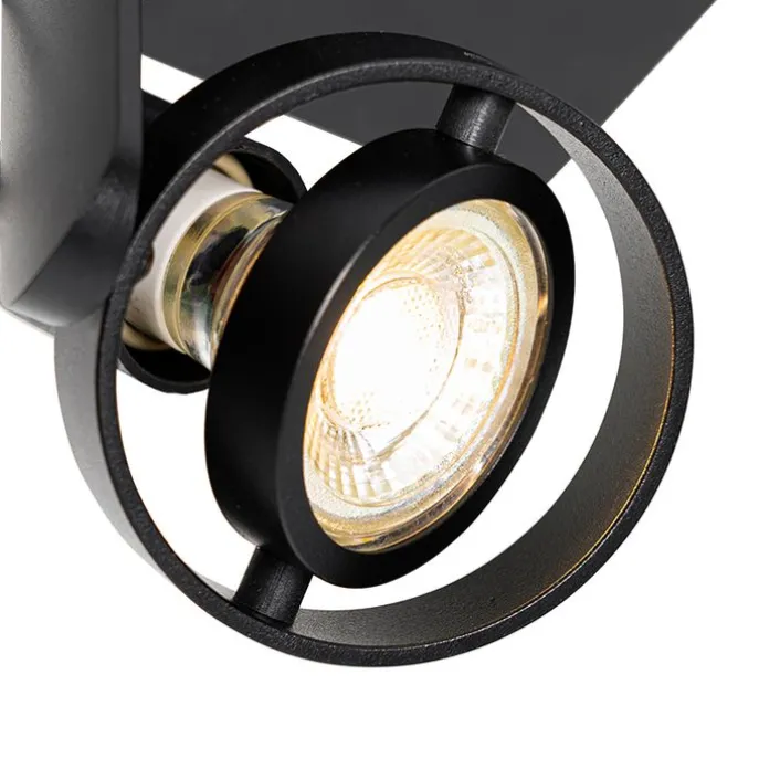 Moderner Deckenspot schwarz verstellbar GU10 50mm - Master