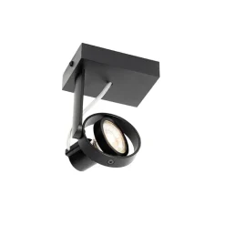 Moderner Deckenspot schwarz verstellbar GU10 50mm - Master