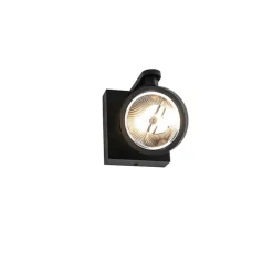 Moderner Deckenspot schwarz verstellbar GU10 111mm - Master