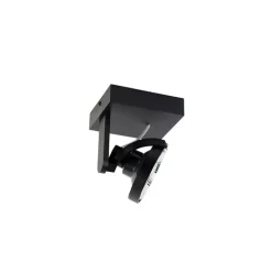 Moderner Deckenspot schwarz verstellbar GU10 111mm - Master