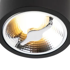 Moderner Deckenspot schwarz AR111 inkl. LED - Expert