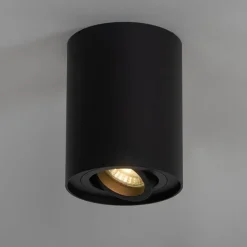 Moderner Deckenspot schwarz dreh- und neigbar - Rondoo up
