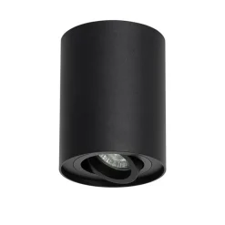 Moderner Deckenspot schwarz dreh- und neigbar - Rondoo up