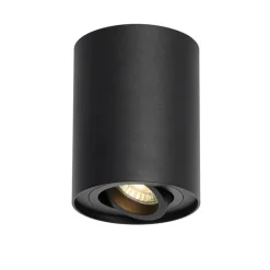 Moderner Deckenspot schwarz dreh- und neigbar - Rondoo up