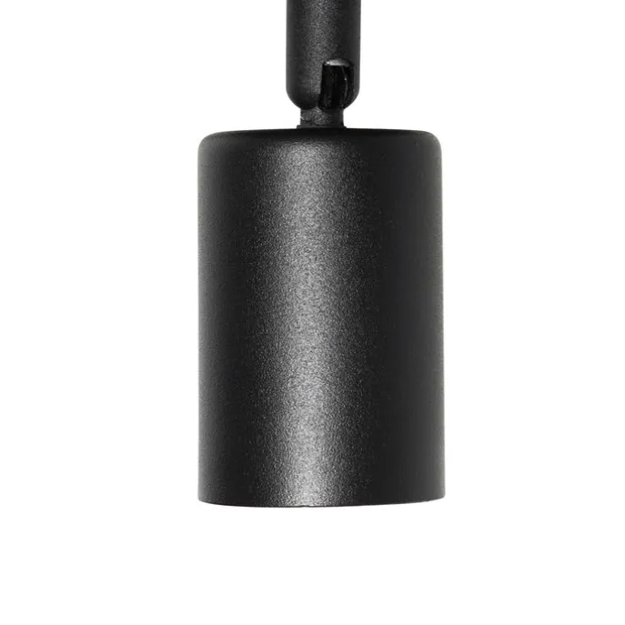 Moderner Deckenspot schwarz quadratisch - Facil