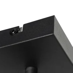 Moderner Deckenspot schwarz quadratisch - Facil