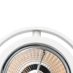 Moderner Deckenspot weiß dreh- und kippbar GU10 70mm - Master