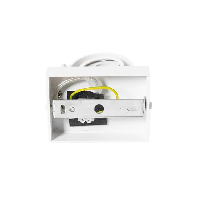 Moderner Deckenspot weiß dreh- und kippbar GU10 50mm - Master