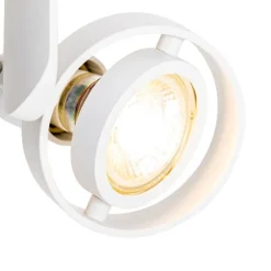 Moderner Deckenspot weiß dreh- und kippbar GU10 50mm - Master