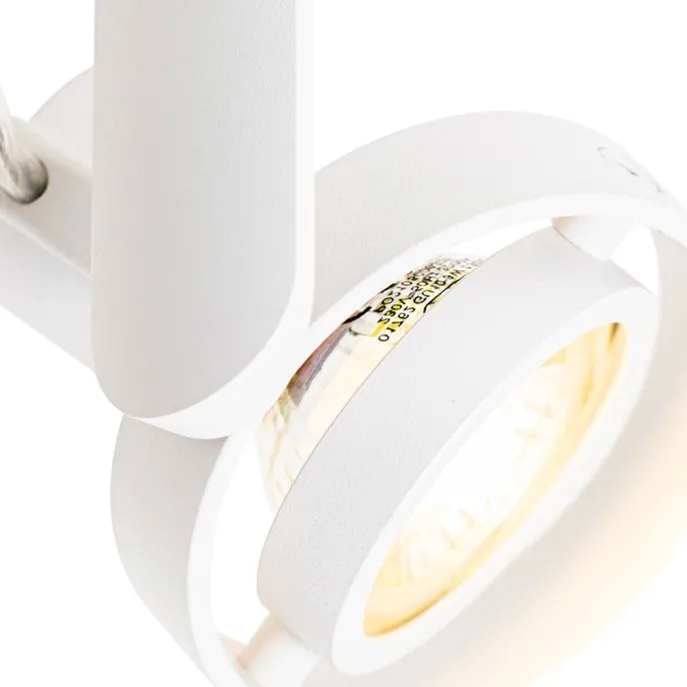 Moderner Deckenspot weiß dreh- und kippbar GU10 50mm - Master