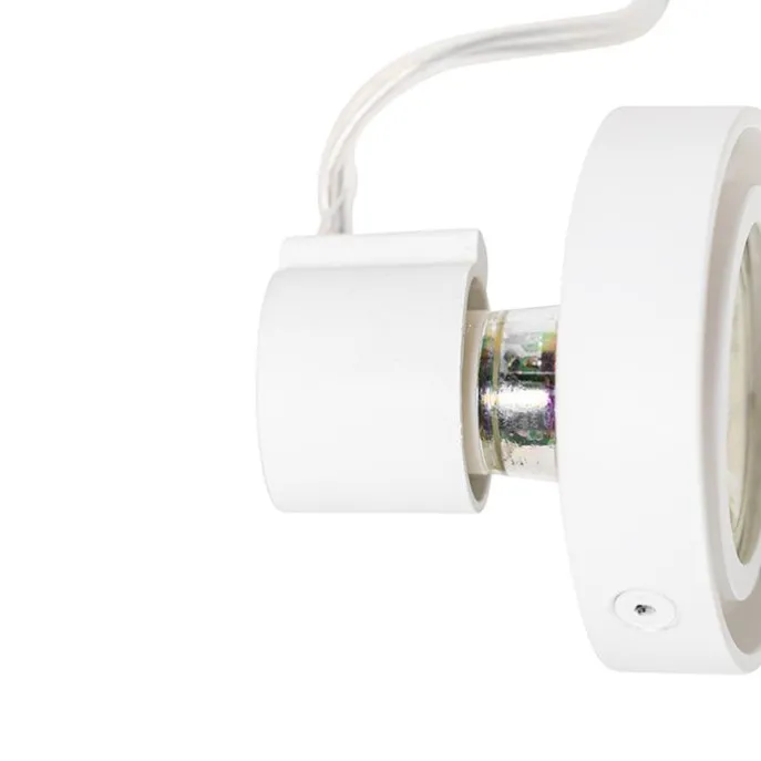 Moderner Deckenspot weiß dreh- und kippbar GU10 50mm - Master