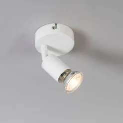 Moderner Deckenspot weiß neigbar - Jeany