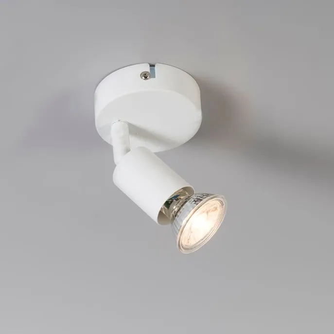 Moderner Deckenspot weiß neigbar - Jeany