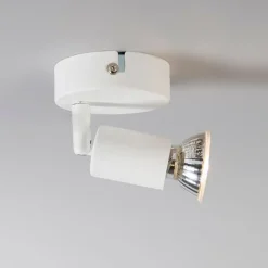 Moderner Deckenspot weiß neigbar - Jeany