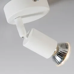 Moderner Deckenspot weiß neigbar - Jeany