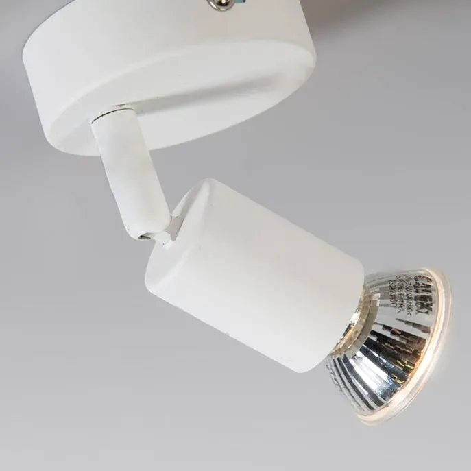 Moderner Deckenspot weiß neigbar - Jeany