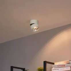 Moderner Deckenstrahler Beige G9 rund schwenk- und neigbar - Go Nine