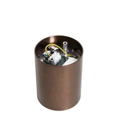 Moderner Deckenstrahler dunkelbronze dreh- und neigbar - Rondoo Up