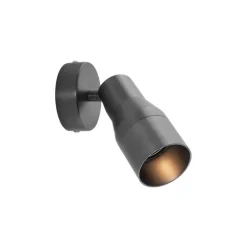 Moderner Deckenstrahler Gunmetal GU10 50 mm rund - Stanley