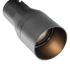 Moderner Deckenstrahler Gunmetal GU10 50 mm rund - Stanley