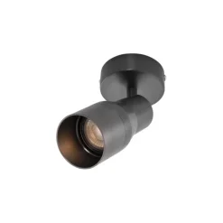 Moderner Deckenstrahler Gunmetal GU10 50 mm rund - Stanley